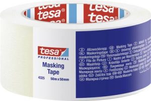 Apsauginė dažymo juosta TESA (balta) 50m x 50mm 04325-00004-01