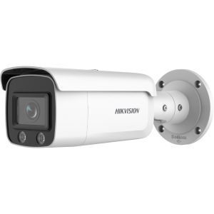 Hikvision bullet DS-2CD2T47G2-L F2.8 (be bazės) (balta, 4 MP, 60 m. LED, ColorVu)