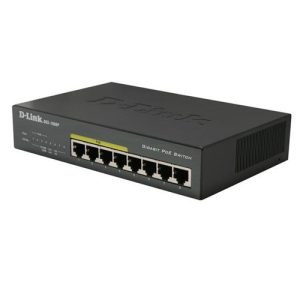 8 prievadų, 4 PoE komutatorius D-Link DES-1008P