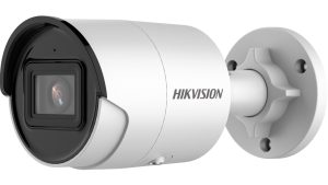 Hikvision bullet DS-2CD2046G2-I F4 (balta, 4 MP, 40 m. IR, AcuSense)