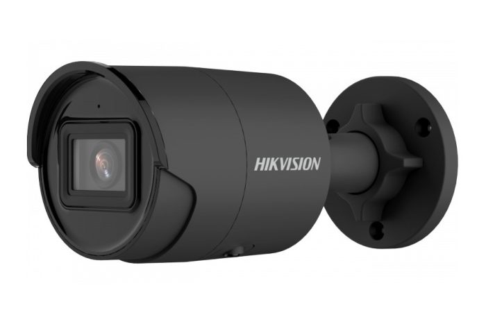 Hikvision bullet DS-2CD2086G2-IU F6 (juoda, 8 MP, 40 m. IR, AcuSense)