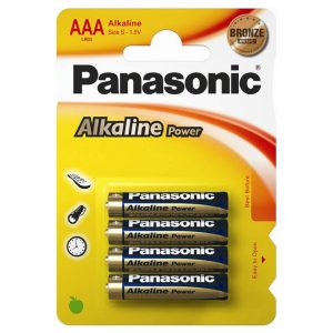 Baterija Panasonic Alkaline LR03 AAA (4 vnt.)