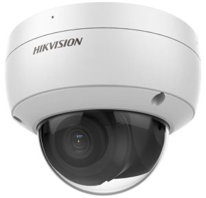 Hikvision dome DS-2CD2186G2-ISU(C) F4 (balta, 8 MP, 30 m. IR, AcuSense)