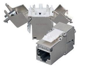 EFB Infralan Lizdas RJ45 6A cat SLIM IKS-6A-PVP-12
