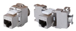 Lizdas RJ45 6A kat. FTP žemo profilio