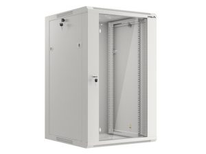 Komutacinė spinta 19" pakabinama 20U 600x600x1000 (RAL7035, Pramoninė)