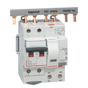 Srovės nuotekio relė su automatiniu jungikliu Legrand 411057 (C