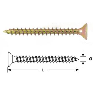 Medsraigtis STARFIX H5,0x35