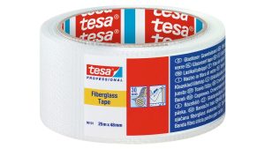 Lipni stiklo juosta siūlėms klijuoti TESA (Balta) 25m x 48mm 60101-00000-00