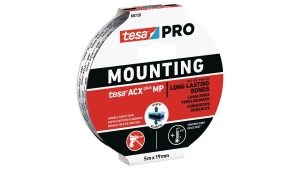 Lipni dvipusė juosta TESA ACX 5m x 19mm 66728-00005-00