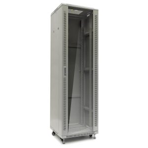 Komutacinė spinta 19'' pastatoma 32U 600x600x1545 (RAL7035, nesurinkta)