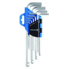 Šešiakampių raktų rinkinys Hogert HT1W804 (9 vnt