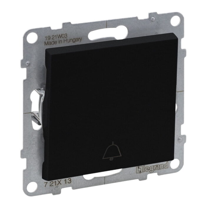 1 kl. mygtukas Suno Legrand 721413 (juodas
