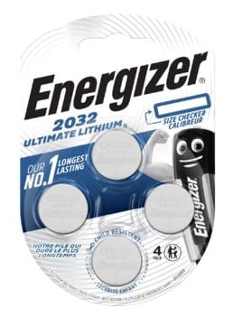 Baterija Energizer Ultimate Lithium CR2032 (4 vnt.)