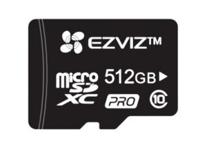 Atminties kortelė Micro SD 512GB EZVIZ CS-CMT-CARDT512GHM