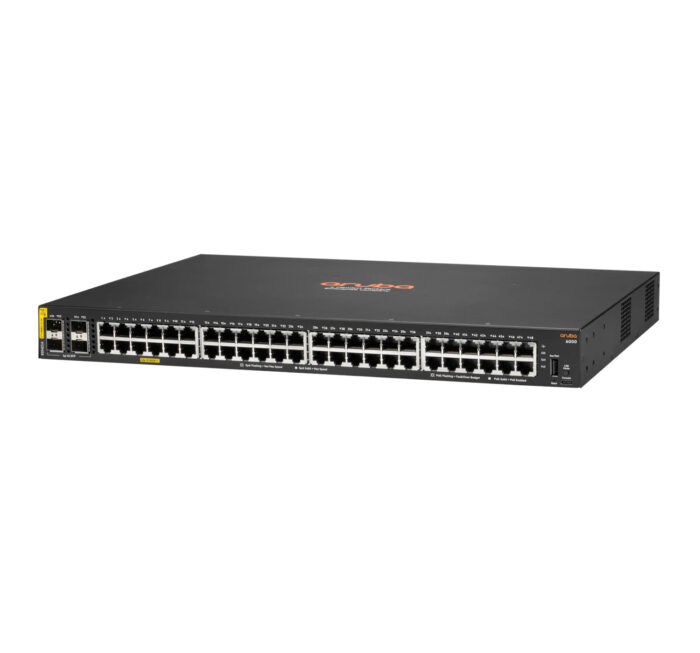 52 prievadų komutatorius HPE JL256A Aruba 2930F