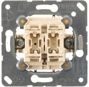 1 kl. mygtuko mechanizmas žaliuzėms JUNG 539VU (10A