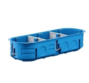 3 vt. dėžutė į gipsą Simet P3x60K (45mm gylio)