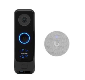 Durų skambučio komplektas Ubiquiti UniFi UVC-G4 Doorbell Pro Kit-Black (Juodas)