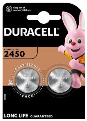 Baterija Duracell Lithium CR2450 (2 vnt.)