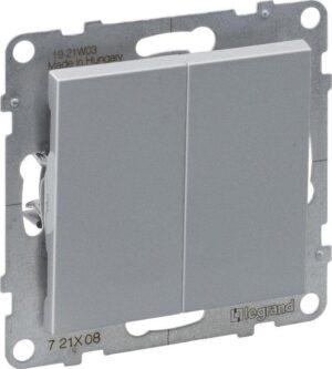 2 kl. perjungiklis aliuminis SUNO Legrand 721308