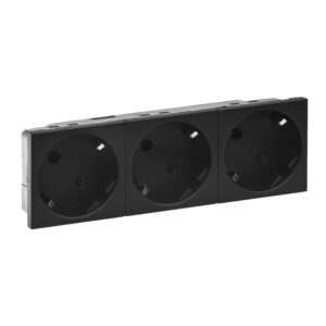 Kištukinis lizdas Legrand 079372L (juodas