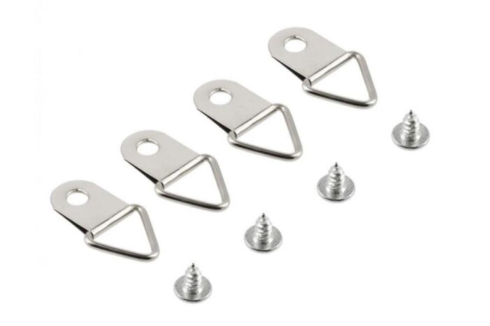 LED panelių 60x60 tvirtinimo komplektas GTV ZM-HOOK4-BK-00 (4 vnt.)