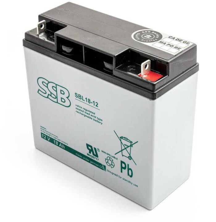 Akumuliatorius SSB SBL (18 Ah
