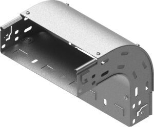 Lovelio jungtis 90° į apačią BAKS LUFZJ100H60 (100mm)